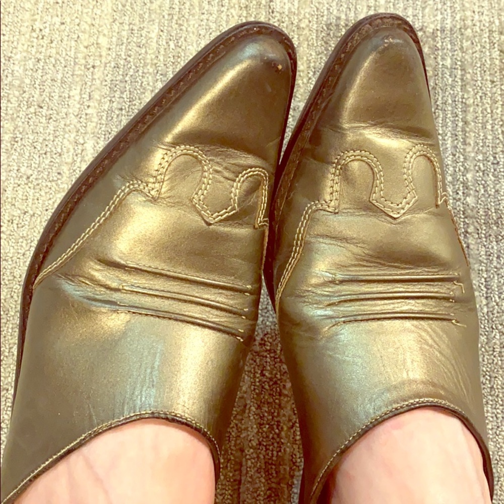 30%OFF BUNDLES! LEATHER MULES FLATS HEELED loafer